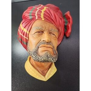 VINTAGE 1960 BOSSONS CONGLETON CHALKWARE HEAD‎ BEARDED ABDHUL